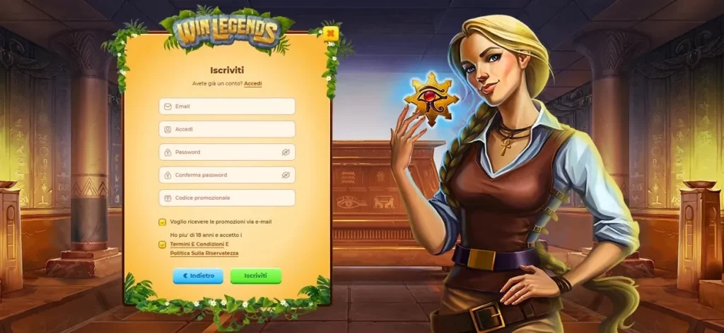 Winlegends Login